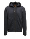Parajumpers Wilton sweater with zip and hood in dark avio buy online PMFLGR02 WILTON DARK AVIO 300