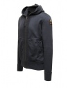 Parajumpers Wilton sweater with zip and hood in dark avio PMFLGR02 WILTON DARK AVIO 300 buy online