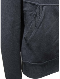 Parajumpers Wilton sweater with zip and hood in dark avio men s knitwear price