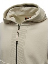 Parajumpers Wilton Wilton natural white zip and hooded sweater PMFLGR02 WILTON BONE 266 buy online