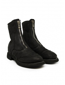 Womens shoes online: Guidi 210WZ_RC black ankle boots in shaped horse leather