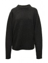 Stockholm Surfboard Club pullover nero con scritta logo acquista online KNM2B90 BLACK KNIT SWEAT