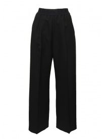 Stockholm Surfboard Club Elaine black wide trousers EW5B49 BLACK ELAINE order online