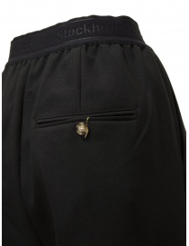 Stockholm Surfboard Club Elaine black wide trousers buy online