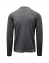 Monobi Jersey Stitch grey thin cashmere sweater shop online men s knitwear