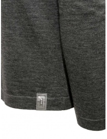 Monobi Jersey Stitch grey thin cashmere sweater men s knitwear buy online