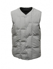 Gilet uomo online: Monobi Eco Pop gilet grigio chiaro sostenibile