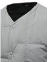 Monobi Eco Pop sustainable light grey vest shop online mens vests