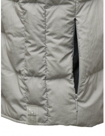 Monobi Eco Pop sustainable light grey vest mens vests buy online