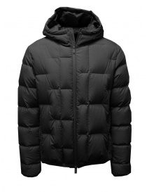 Monobi Cotton Pop sustainable matte black down jacket online