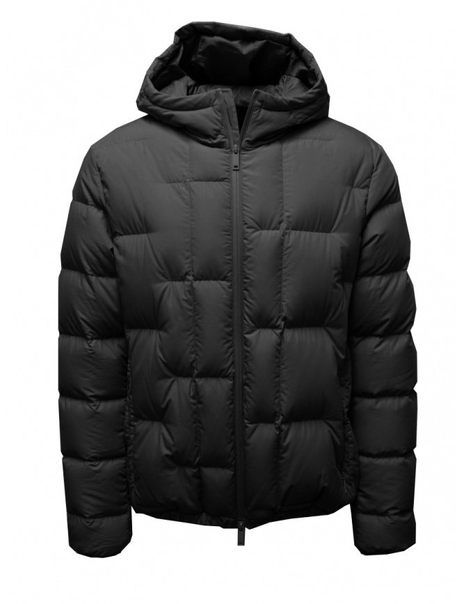 Monobi Cotton Pop sustainable matte black down jacket 14281143 BLACK 5100 mens jackets online shopping