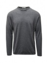 Monobi Wholegarment pullover in cotone e cashmere grigio medio acquista online 13644515 GREY MED.MEL. 3