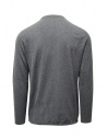 Monobi Wholegarment pullover in cotone e cashmere grigio medioshop online maglieria uomo