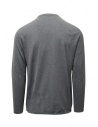 Monobi Wholegarment pullover in cotone e cashmere grigio medioshop online maglieria uomo