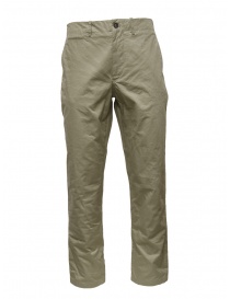 Monobi Bio Gabardine Origin Chino pantaloni grigi in cotone 14150138 GREY 14521 order online