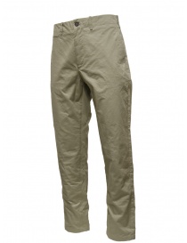 Monobi Bio Gabardine Origin Chino gray cotton trousers price