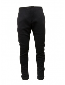 Label Under Construction XY Axis black cotton and cashmere pants online