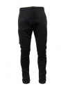 Label Under Construction XY Axis black cotton and cashmere pants buy online 42CMPN137 T03/BK