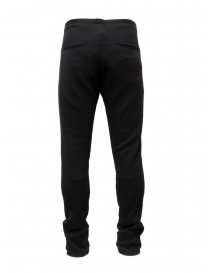 Label Under Construction Axis XY pantaloni neri in cotone e cashmere prezzo