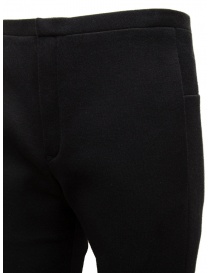 Label Under Construction Axis XY pantaloni neri in cotone e cashmere pantaloni uomo prezzo