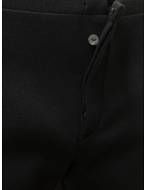 Label Under Construction Axis XY pantaloni neri in cotone e cashmere acquista online prezzo