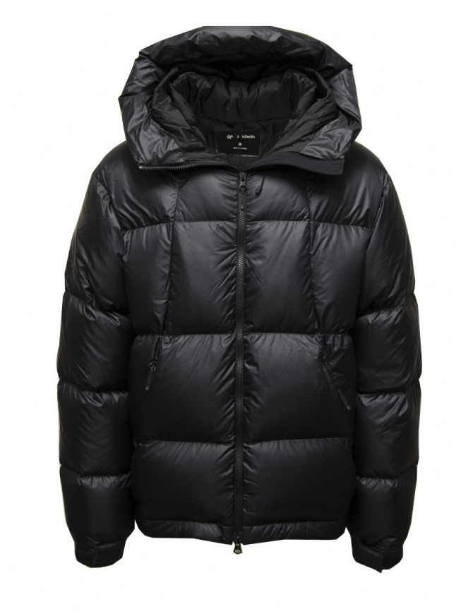 Goldwin Pertex Quantum compressible black down jacket GM23312 BLACK mens jackets online shopping