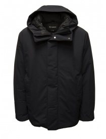 Mens jackets online: Goldwin Snow Range black padded parka