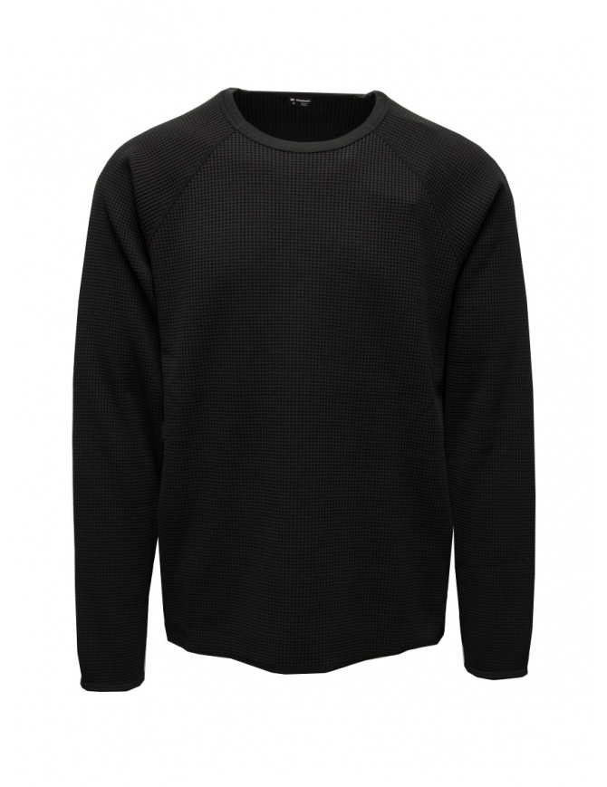 Goldwin Delta Slx Waffle black long sleeved sweatshirt GM43306 BLACK men s knitwear online shopping