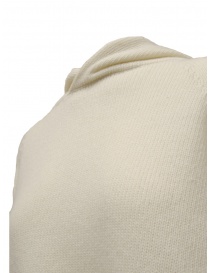 Ma'ry'ya hooded sweater in ivory white wool women s knitwear buy online