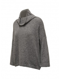 Ma'ry'ya grey sweater with crater collar price
