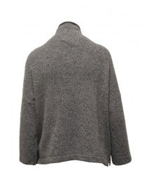 Ma'ry'ya grey sweater with crater collar