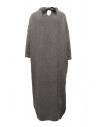 Ma'ry'ya maxi dress in melange grey wool shop online women s knitwear