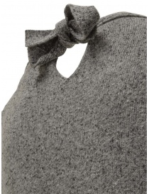 Ma'ry'ya maxi dress in melange grey wool women s knitwear price