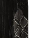 A Tentative Atelier Geno black velvet skirt with perforated pattern GENO BLACK A2324554 buy online