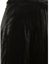 A Tentative Atelier Geno gonna in velluto nero con motivo traforato prezzo GENO BLACK A2324554shop online