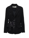 A Tentative Atelier blazer in pizzo nero con nastro in raso acquista online P23243B02A BLACK