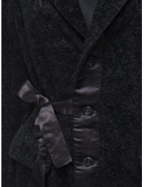 A Tentative Atelier blazer in black lace with satin ribbon womens suit jackets price