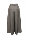 A Tentative Atelier brown wide draped trousers P23246B02B DARK BROWN price