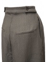 A Tentative Atelier brown wide draped trousers P23246B02B DARK BROWN buy online