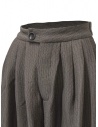 A Tentative Atelier pantaloni ampi drappeggiati marroni prezzo P23246B02B DARK BROWNshop online