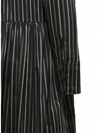 A Tentative Atelier black striped dress with V-neck price