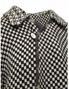 Commun's black and white checked coat price M101A CHECKS B/W shop online