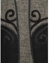 Commun's Prince of Wales coat with black panels M101B GREY/BLACK buy online