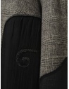 Commun's cappotto principe di Galles con pannelli neri prezzo M101B GREY/BLACKshop online