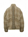 Commun's giaccone in lana grezza ricamata beige V108B LIGHT BRW/CREAM prezzo