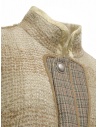 Commun's giaccone in lana grezza ricamata beige prezzo V108B LIGHT BRW/CREAMshop online