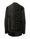 Commun's multi-pattern jacket in black and white mixed wool shop online womens jackets