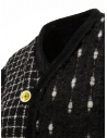 Commun's multi-pattern jacket in black and white mixed wool price V109A BLACK/WHITE shop online