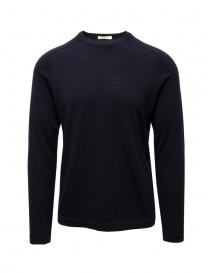 Monobi Jersey Stitch pullover sottile in cashmere blu scuro 14289516 BELUGA 20291 order online