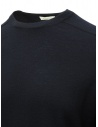 Monobi Jersey Stitch thin dark blue cashmere pullover 14289516 BELUGA 20291 buy online
